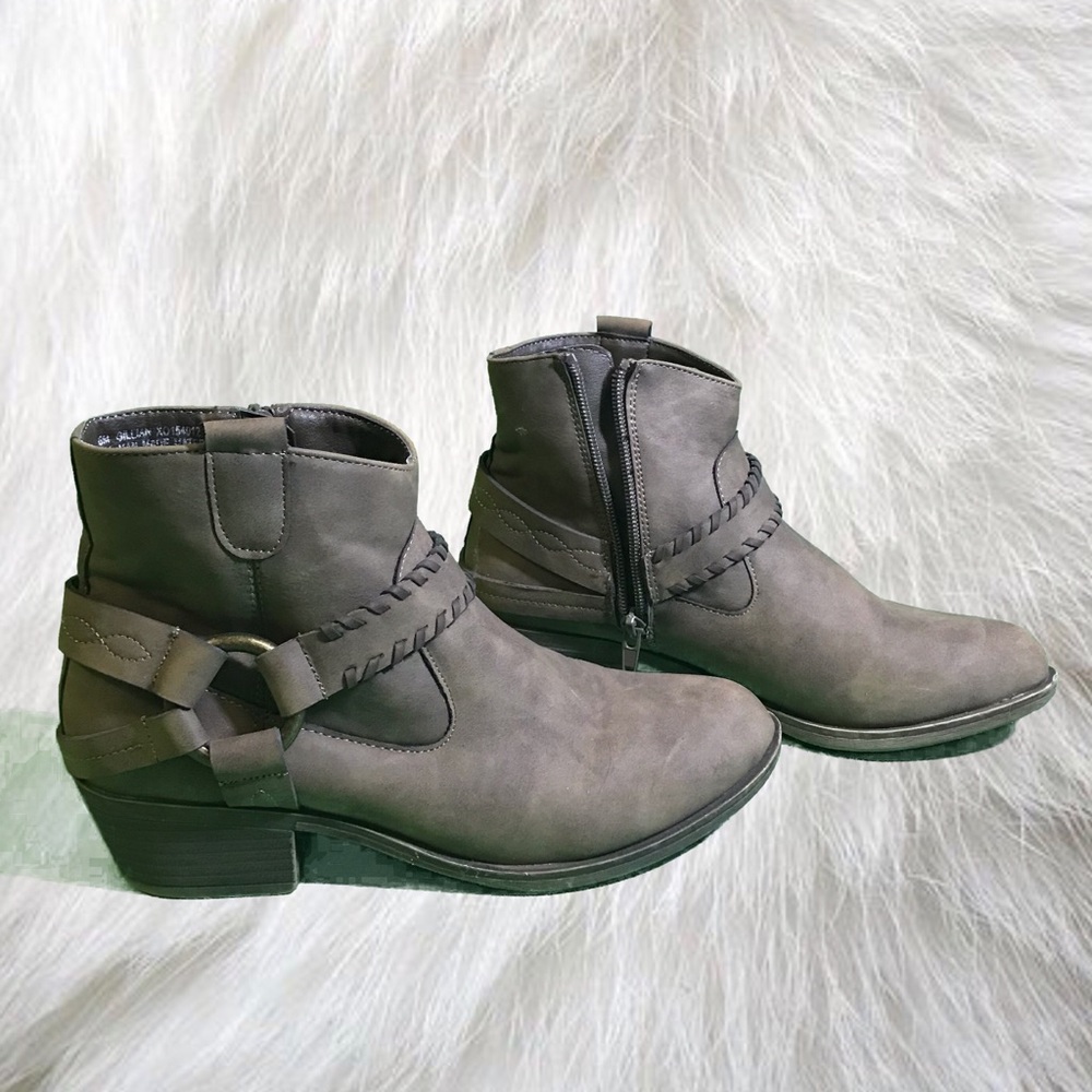 XOXO Womens Stylish Western Brown Boots